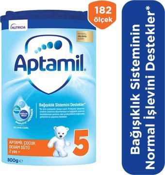 Aptamil 5 Çocuk Devam Sütü 800 G 2 Yaş Akıllı Kutu