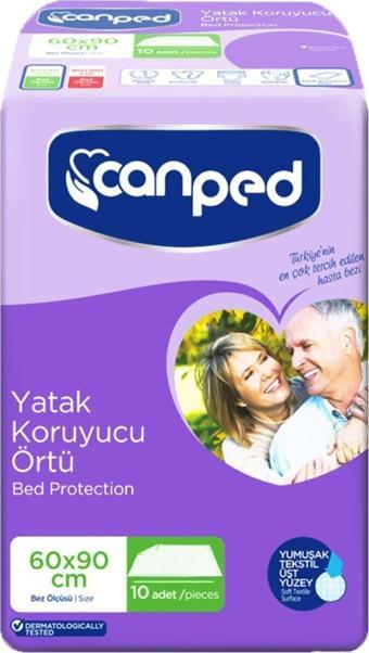 Canped Yatak Koruyucu Örtü Ekstra Örtü (60cm * 90cm) 10'lu