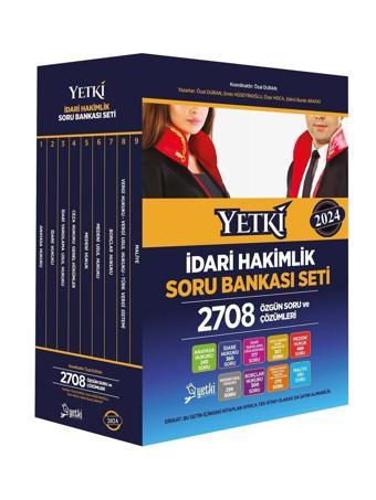 Yetki Yayıncılık 2024 Yetki İdari Hakimlik Soru Bankası Seti - Yetki Yayıncılık