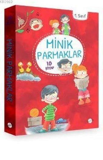 Minik Parmaklar Düz Yazı 1. Sınıf Seti - 10 Kitap Takım - Kolektif  - Kukla