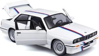 Bburago 1:24 1988 BMW M3 Model Araba - Beyaz