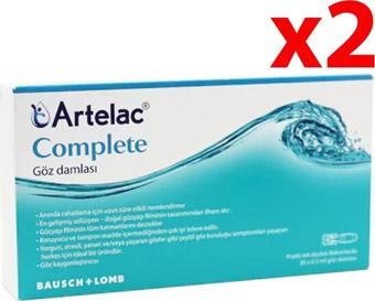 Bausch + Lomb Bausch&Lomb Artelac Complete Göz Damlası %0.24 0.5Ml | 30 Flakon 2 Adet