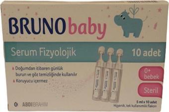 Bruno Baby Serum Fizyolojik Damla 10 Adet X 5 Ml Flakon