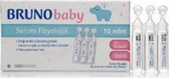 Brunox Bruno Baby Serum Fizyolojik 5 Ml X 10 Flakon