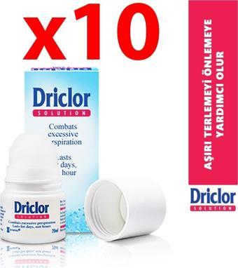 Driclor Terleme Karşıtı Roll On 20 Ml - 10 Adet