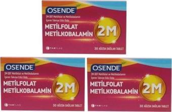 Osende 2M Odt 30 Tablet X 3 Adet