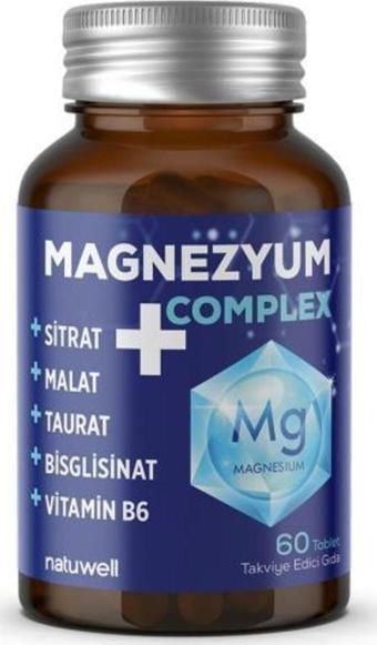 Natuwell Magnezyum Complex 60 Tablet