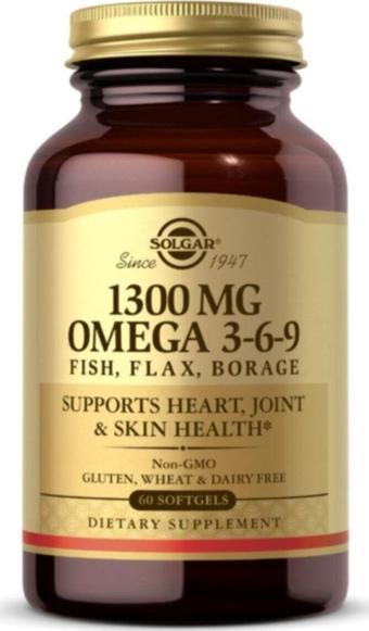 Solgar Omega 3-6-9 Efa 1300 Mg 60 Kapsül