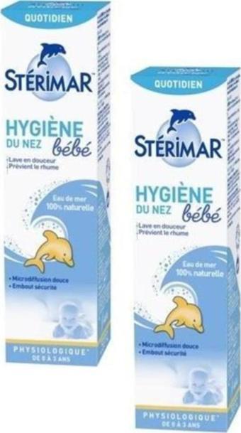 Sterimar Baby Deniz Suyu Burun Spreyi 100 Ml 2 Adet