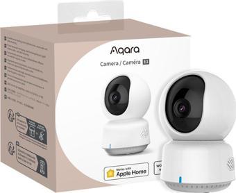 AQARA E1 Kablosuz İç Mekan Wi-Fi IP 2K Kamera  (Apple Home - Amazon Alexa - Google Home Destekli)