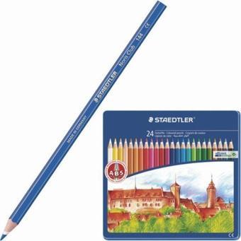 Staedtler 24 Lü Teneke Kuru Boya