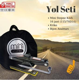 Mini Stepne Yol Seti ( Kılıfı Bijon Anahtarı Kriko)