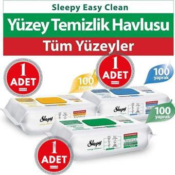 Sleepy Yüzey Temizlik Beyaz Sabun, Çamaşır Sulu, Arap Sabunlu 3x100