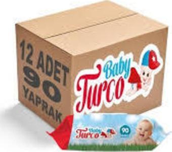 Baby Turco Islak Mendil 90'lı*12 Adet