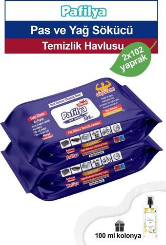 Pafilya Pas ve Yağ Sökücü Yüzey Temizlik Havlusu 2 Paket