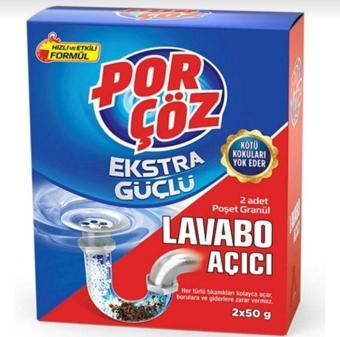 Porçöz Lavabo Açıcı 2x50 G