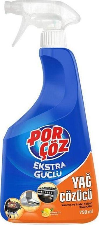 Porçöz Yağ Çözücü Sprey 750 ml