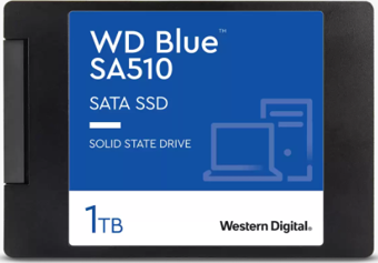 WD BLUE SA510 WDS100T3B0A 1 TB 2.5" SATA3 SSD 560/520 SSD 