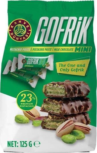 Kahve Dünyası Dünyası Gofrik Sütlü Çikolata 125 Gr Paket