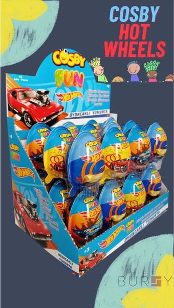 Cosby Fun Hotwheels 20 Gr X 24 Adet