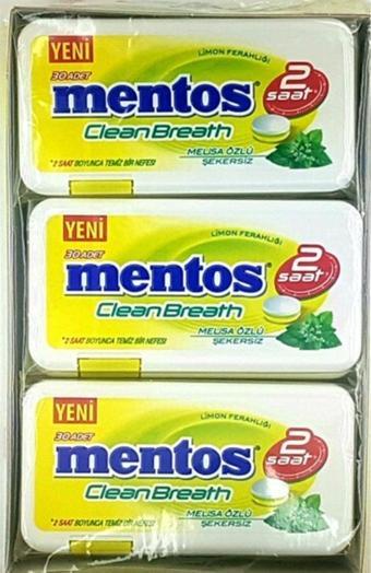 Mentos 2H Kutu Limon Şekerleme