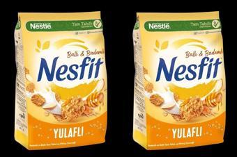 Nestle Nesfit Ballı Bademli Tam Tahıl Ve Pirinç Gevreği 400 Gr X 2 Paket
