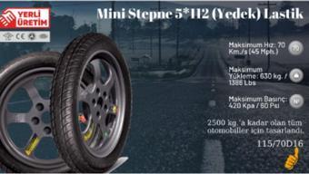 Mini Stepne 5*112 ( 2021 Üretim