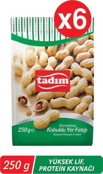 Tadım Kabuklu Yer Fıstığı 250Gr 6'Lı Paket