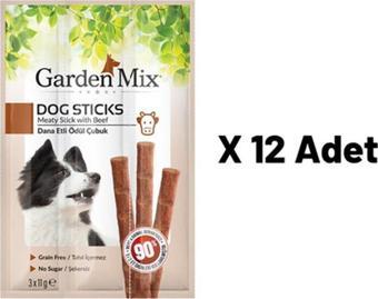 Gardenmix Dana Etli Köpek Stick Ödül 3x11g 12'li