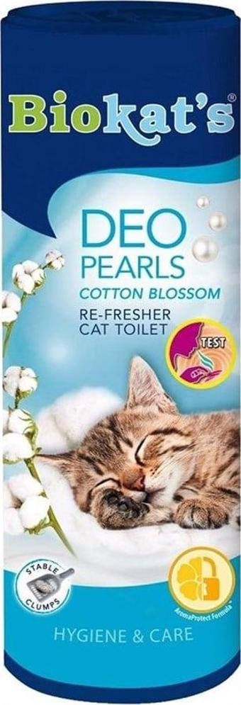 Biokats Deo Pearls Kedi Kumu Parfümü Soft Cotton 700 Gr