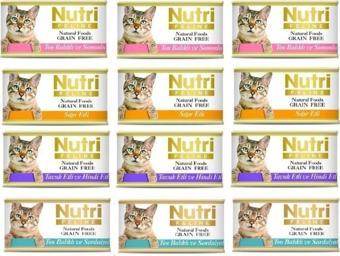 Nutri Feline 4 Çeşit Karma Tahılsız Kedi Konservesi 85 Gr. X 12 Adet