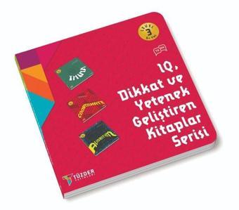 6+ Yaş Seti Level 3 - IQ ve Yetenek Geliştiren Kitaplar Serisi - Kolektif  - Tüzder Yayınları