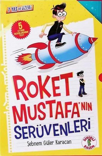 Roket Mustafa'nın Serüvenleri Seti - 5 Kitap Takım - Şebnem Güler Karacan - Sihirli Kalem