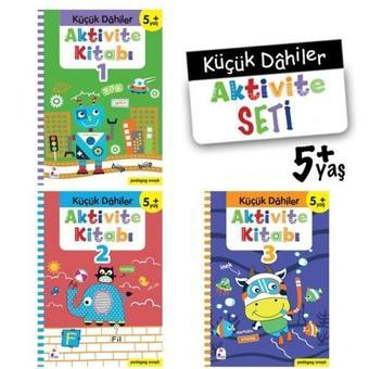 Küçük Dahiler Aktivite Seti 5+ Yaş - 3 Kitap Takım - Kolektif  - İndigo Çocuk