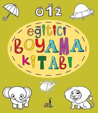 Eğitici Boyama Kitabı - 1 - Kolektif  - Pal Sokağı