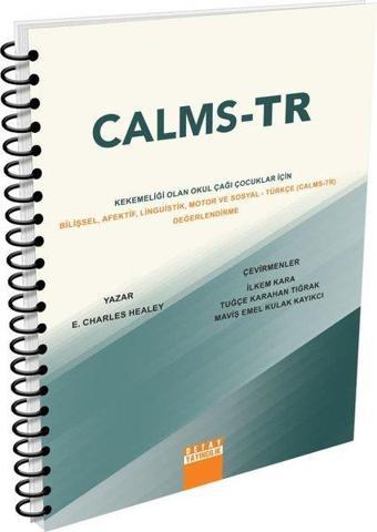 Calms-TR Kekemeliği Olan Okul Çağı Çocuklar İçin Bilişsel Afektif Linguistik Motor Ve Sosyal - Türkç - Detay Yayıncılık