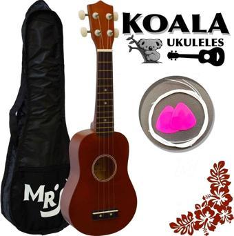 Koala Ukulele Seti Kılıf + Pena + Takım Tel Hediye Ka215Br