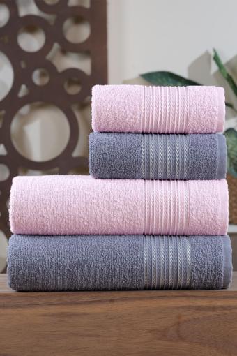 Bath | Banyo Havlu Seti 4’Lü Hamam Takımı