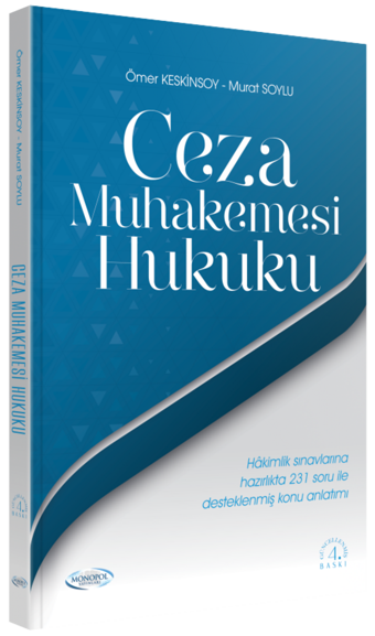 Monopol Yayınları Ceza Muhakemesi Hukuku 4. Baskı - Monopol Yayınları