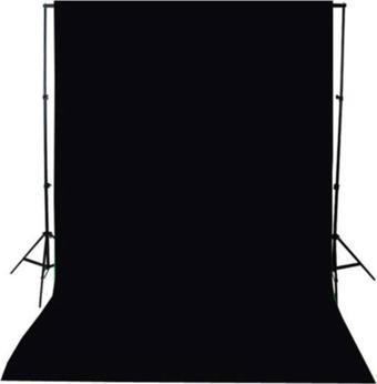 Ada Greenbox Black Screen-Siyah Fon Perde (2X3M) Fon Standı 2X3Mfstand