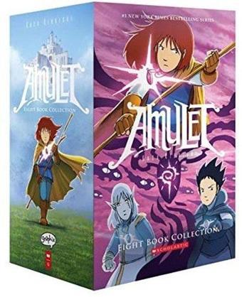 Amulet Box set 1-8 Graphix (Amulet) - Kazu Kibuishi - Scholastic US