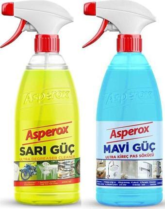 ASPEROX Sarı Güç Mavi Güç Sprey 1000 ml.