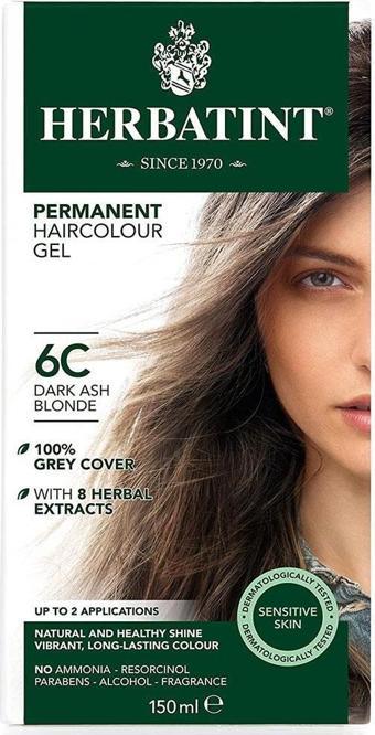 Herbatint 6C Dark Ash Blonde Koyu Küllü Sarı Saç Boyası