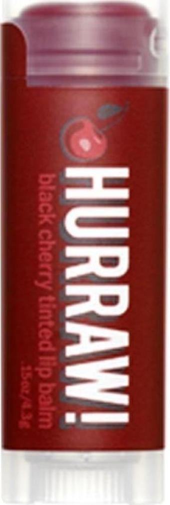 Hurraw Black Cherry Tinted Lip Balm/Vişne