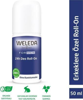 Weleda Erkeklere Özel Doğal Roll-On Deodorant 50ml 