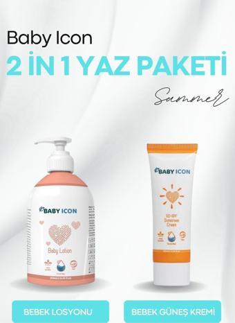 2 in 1 İkili Yaz Seti Bebek Losyonu & Bebek Güneş Kremi