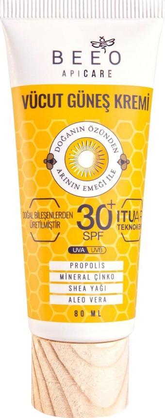 BEEO Apicare Propolisli Vücut Güneş Kremi 80 ml