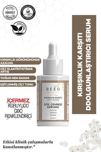 Bee'o Propolisli Anti-Aging Göz Çevresi Bakım Serumu 15 ml