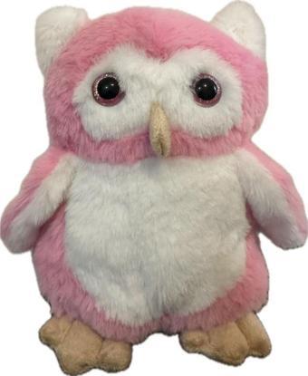 Moontoys Sevimli Baykuş Peluş Pembe Uyku Arkadaşım 25 Cm