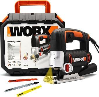 WORX WX479 750Watt Profesyonel Devir Ayarlı Dekupaj Testere